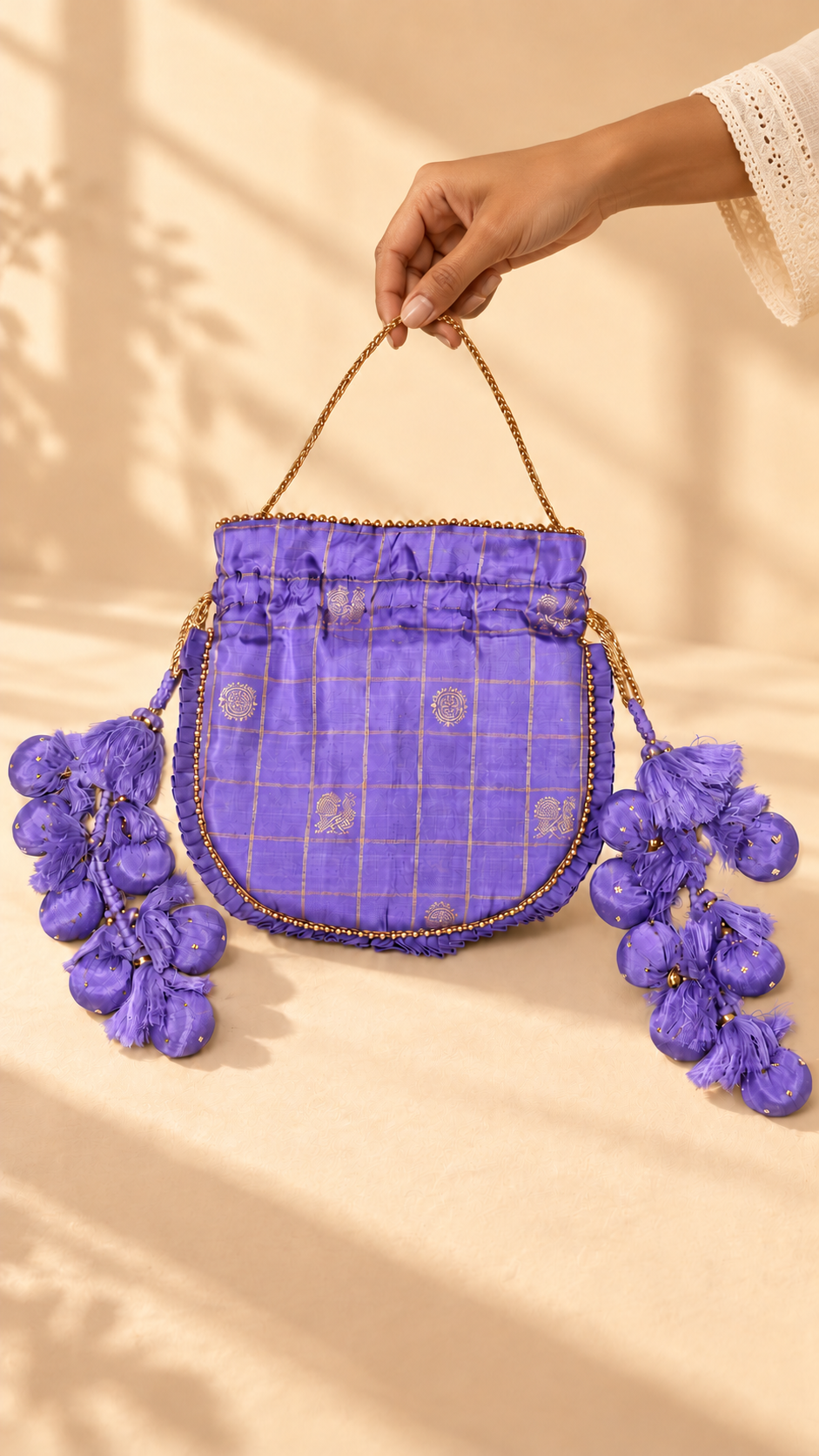 Lavender Potli — studio view
